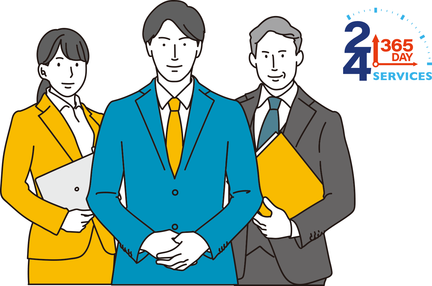 社員イラスト
